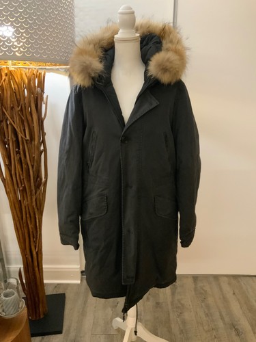 Blonde parka wintermantel - blonde, no